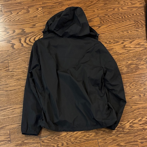 Calvin Klein Black Hooded Repel Protect Rain Jacket - Picture 3 of 3